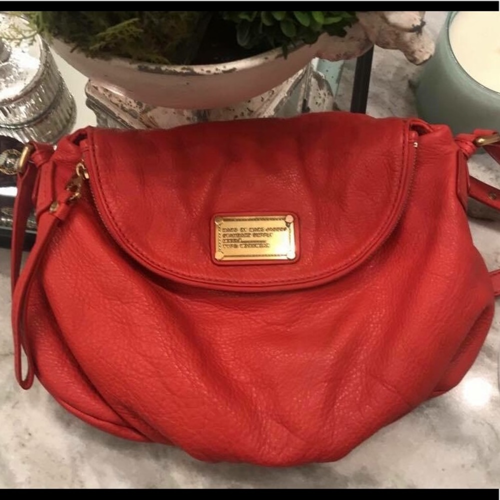 Marc Jacobs Vibrant Red Crossbody Bag